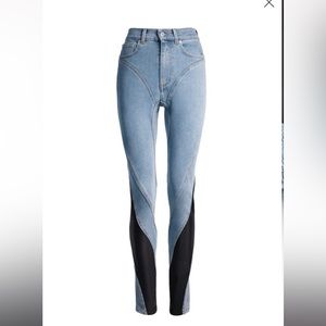 Mugler x HM Spiral Jeans